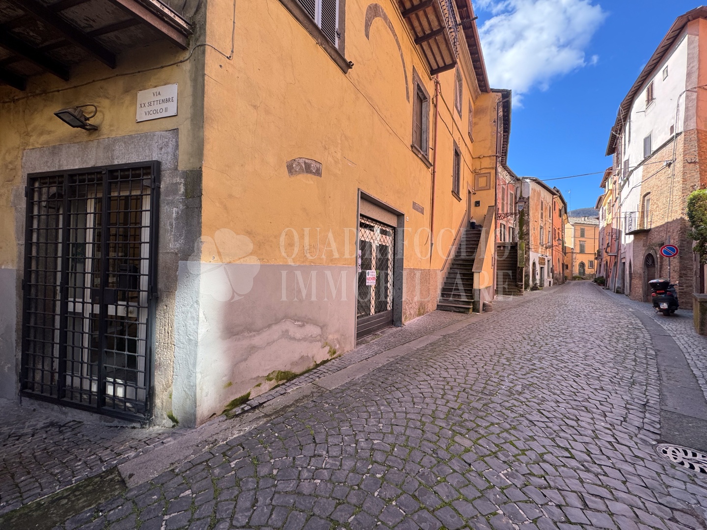 Canepina, via xx settembre – locale silvanella VIT02-VuUT Canepina, Centro Storico – Via XX Settembre