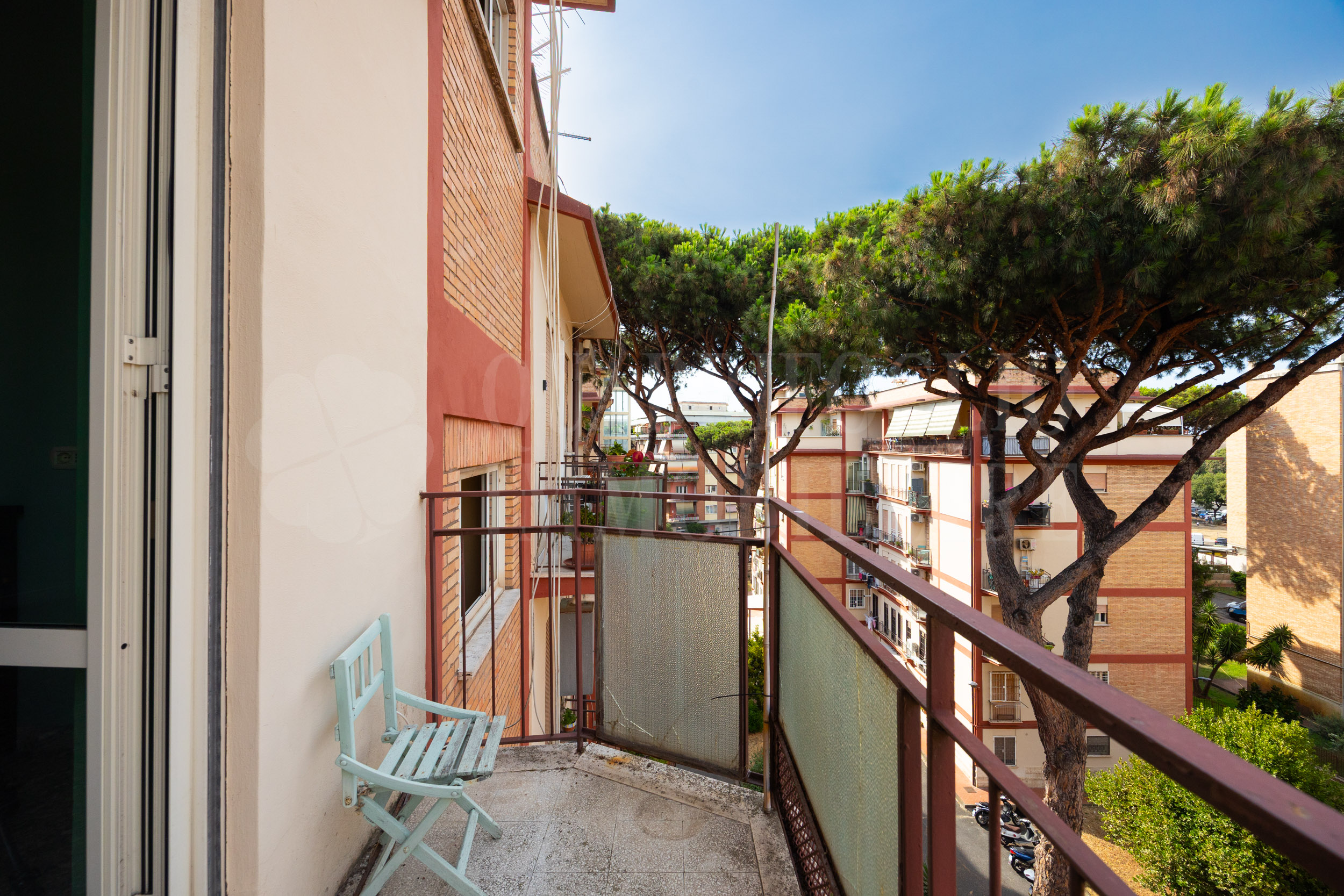 14 – Balcone tra i pini Ostia, Levante Pineta- Via Ferdinando Acton